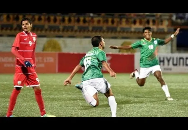 শেষ মুহূর্তের দুর্দান্ত গোলে মালদ্বীপকে হারালো বাংলাদেশ
