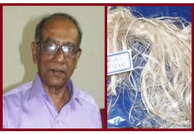 পাট ছাড়াই বিকল্প সোনালি আঁশ উদ্ভাবন করলেন রাবি শিক্ষক 