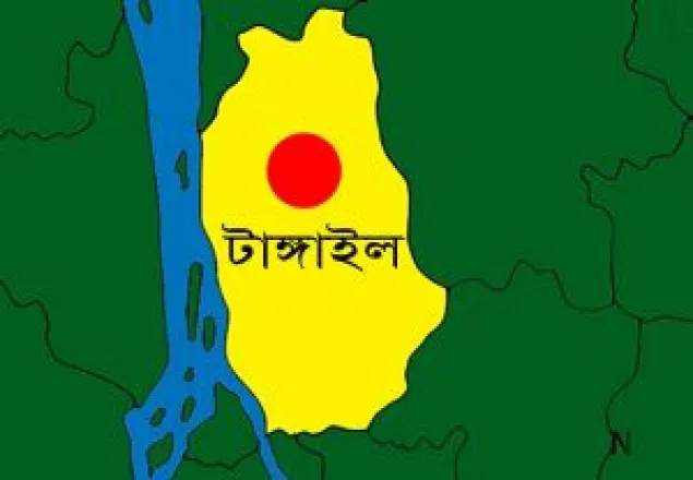টাঙ্গাইলে বাস চাপায় নিহত ২