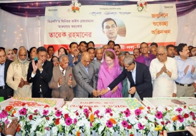 ছেলের জন্মদিন পালন করলেন খালেদা জিয়া