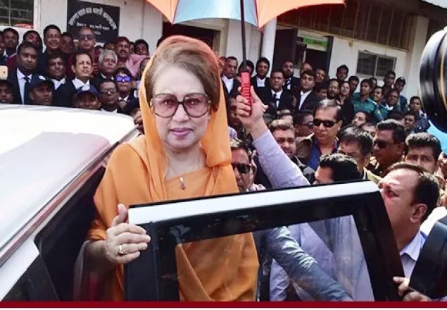 আদালতে নিজেকে নির্দোষ দাবি খালেদা জিয়ার 