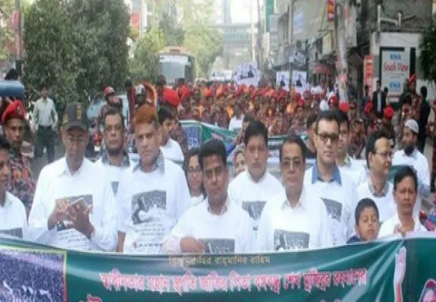 আনন্দ শোভাযাত্রা শুরু