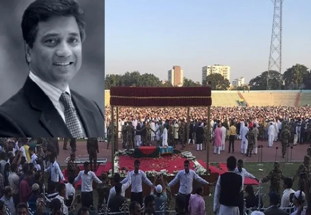 আনিসুল হকের জানাজা সম্পন্ন