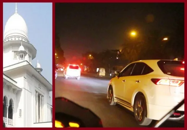 রাত ১০টার পর গাড়ির গতি ২০ কিলোমিটার 