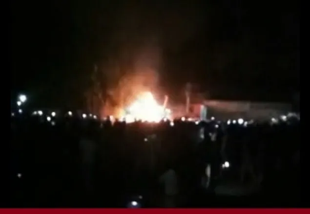 কক্সবাজারে বিমান বিধ্বস্ত   