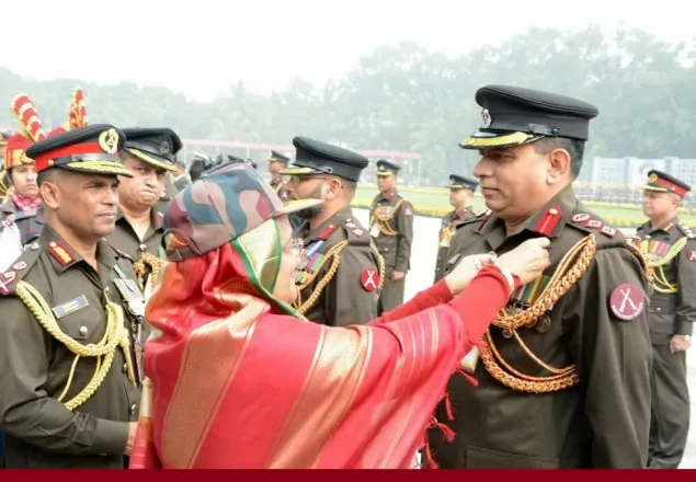 রাষ্ট্রপতি পদক পেয়েছেন যশোরের ৪৯ বিজিবি ব্যাটালিয়ন   