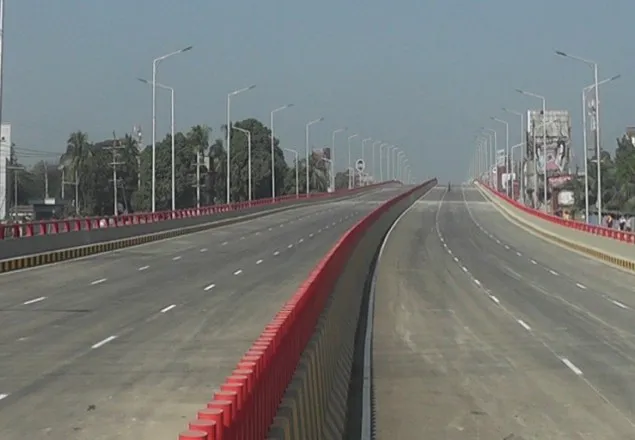 কাল উদ্বোধন দেশের প্রথম ৬ লেনের ফ্লাইওভার