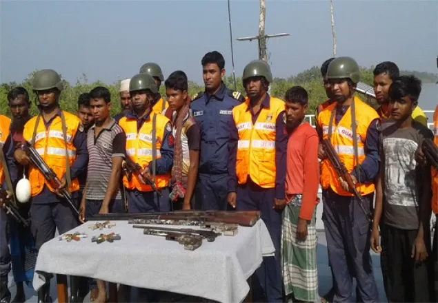 মুক্তিপণের দাবিতে অপহৃত ১১ জেলে উদ্ধার