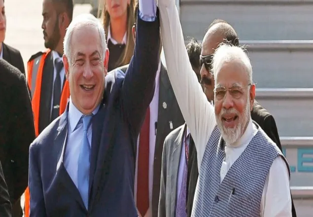 ৬ দিনের সফরে ভারতে পৌঁছেছেন নেতানিয়াহু