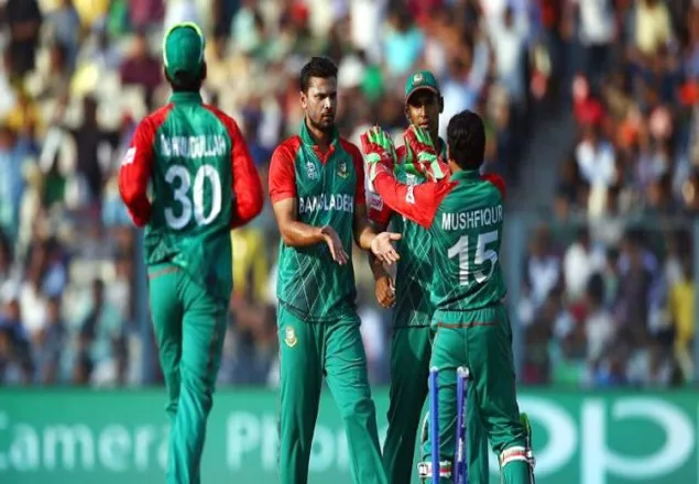 টস জিতে বোলিংয়ে বাংলাদেশ