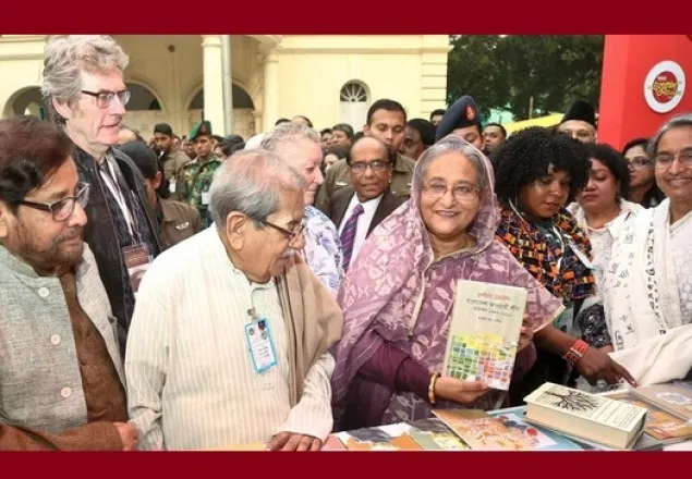 অমর একুশে গ্রন্থমেলা উদ্বোধন 