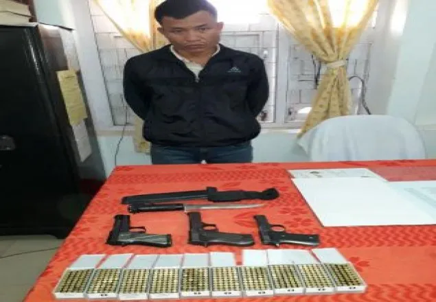 মোদির সফরের আগে অস্ত্র উদ্ধার