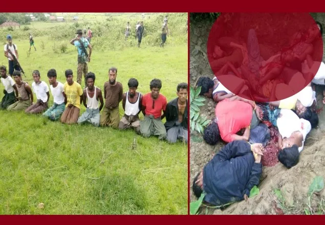 রোহিঙ্গা মুসলিমদের উপর গণহত্যার প্রমাণ রয়টার্সের হাতে 