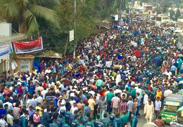 বিএনপির অনশন কর্মসুচীতে জামায়াতের অংশগ্রহণ ও সংহতি