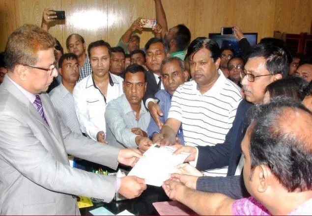খালেদা জিয়ার মুক্তি দাবিতে ঢাকা জেলা বিএনপির স্মারকলিপি  