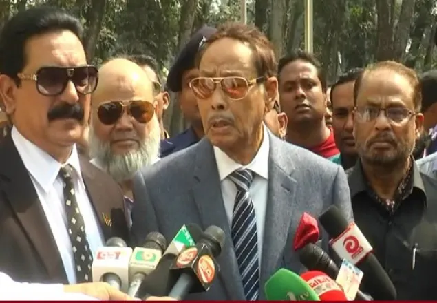 আ’লীগ আছে আমরাও আছি নির্বাচন হবে: এরশাদ  