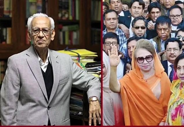 খালেদা জিয়ার পক্ষে শুনানিতে ব্যারিস্টার রফিক-উল হক 