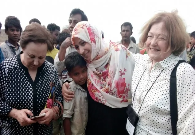 সু চিকে আন্তর্জাতিক আদালতে দাঁড় করানোর অঙ্গীকার ৩ নোবেলজয়ীর