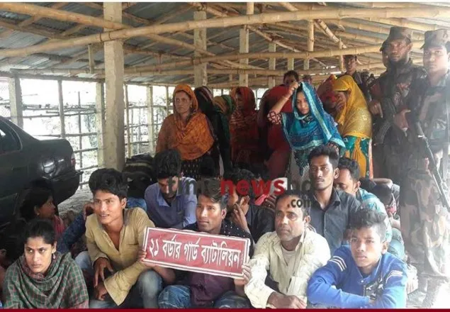 বাংলাদেশে প্রবেশকালে ভারতীয় নাগরিক সহ ৪১ জন আটক 