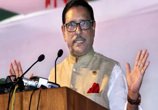 বিএনপি আদালতের বিষয় রাজনীতিতে টেনে আনছে : কাদের