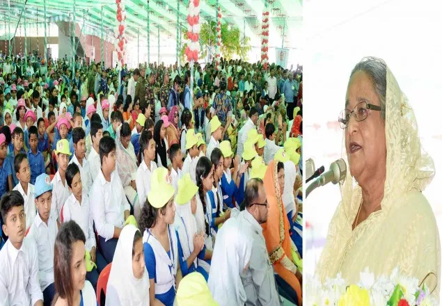 বাংলাদেশ আর পিছে পড়ে নেই : প্রধানমন্ত্রী