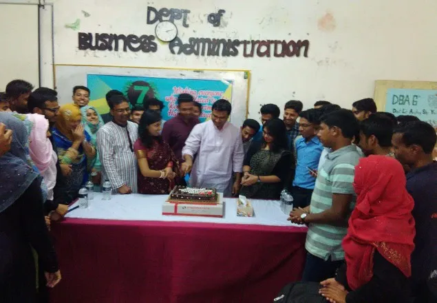 নোবিপ্রবিতে ব্যবসায় প্রশাসনের ৭ম প্রতিষ্ঠাবার্ষিকী উদযাপন