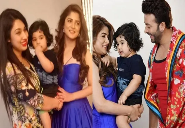 কলকাতায় ছেলেসহ শাকিব-অপু!