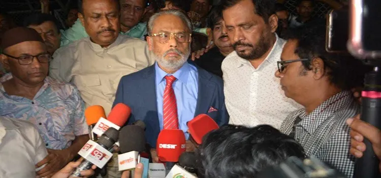 দেশে ফিরলেন জি এম কাদের