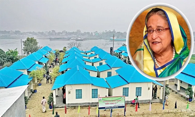 সৃজনশীল মেধাকর্মের স্বীকৃতি পেল ‘শেখ হাসিনার আশ্রয়ণ প্রকল্প’