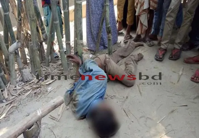 চারঘাটে মাদকসেবীর দা'য়ের কোপে এক নারী নিহত