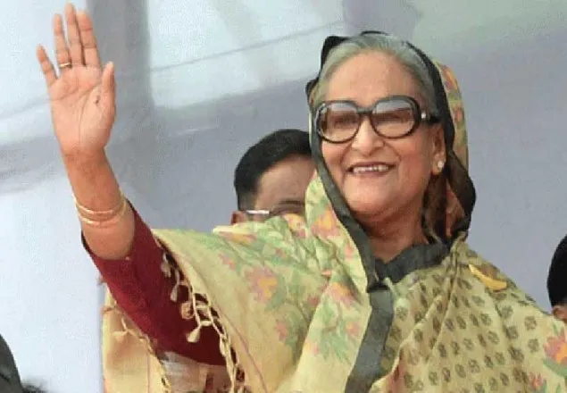 চাঁদপুর পৌঁছেছেন প্রধানমন্ত্রী