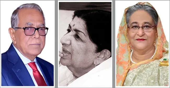 লতা মঙ্গেশকরের মৃত্যুতে রাষ্ট্রপতি ও প্রধানমন্ত্রীর শোক
