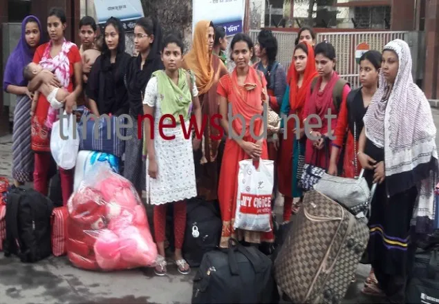 ভারতে কারাভোগ শেষে বেনাপোল দিয়ে ফেরত শিশুসহ ১৭ নারী