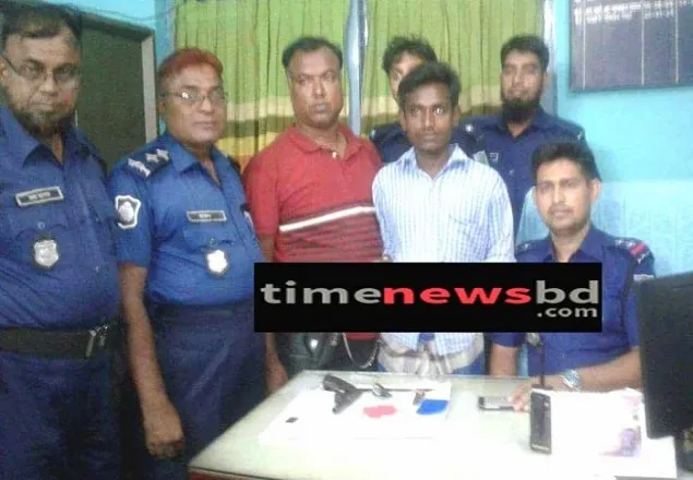 যশোর নাভারণে অস্ত্র-গুলি ও মাদকসহ আটক ২