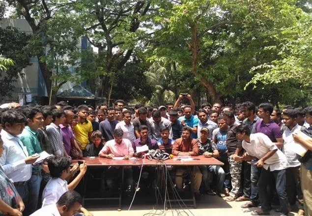 দুদিনের মধ্যে মামলা প্রত্যাহার না হলে ফের আন্দোলন