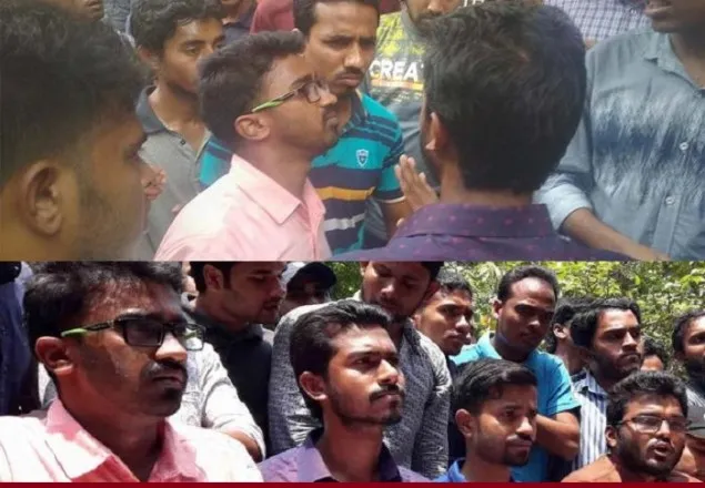 চোখ বেঁধে শিক্ষার্থীদের নেয়া হয়, ডিবি বলছে কিছু তথ্যের জন্য আনা হয়েছিল 