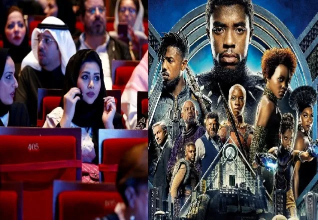 ‘ব্ল্যাক প্যানথার’দিয়ে সৌদিতে প্রথম সিনেমা হল চালু