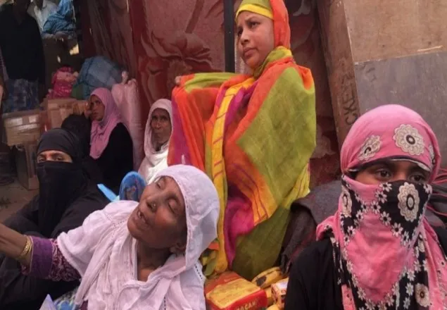 ভারতের রোহিঙ্গা শরণার্থী শিবিরে বিজেপি নেতার আগুন  