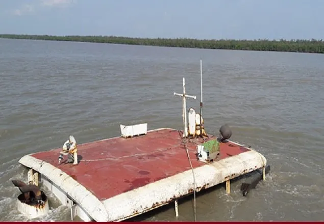 সুন্দরবনে কয়লাবোঝাই কার্গো জাহাজের উদ্ধারকাজ ‍শুরু    