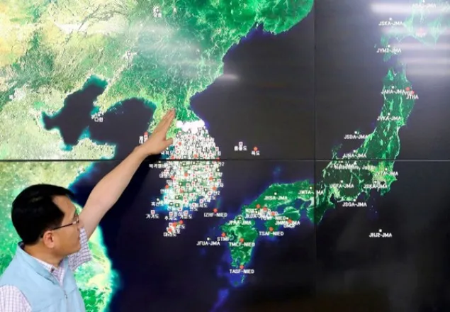উত্তর কোরিয়ার পরমাণু পরীক্ষা কেন্দ্রে ধস