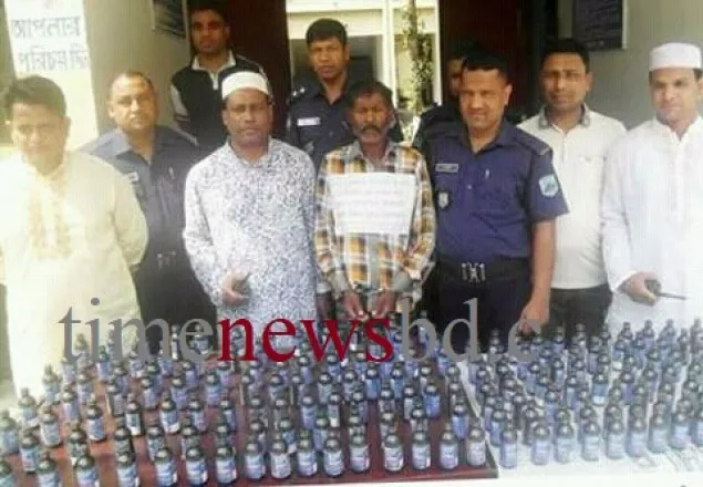 শিবগঞ্জে ১৭৫ বোতল ফেন্সিডিলসহ অটোভ্যান চালক আটক