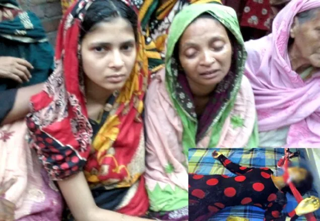 ডাকাতদের চিনে ফেলায় স্কুলছাত্রীকে শ্বাসরোধ করে হত্যা