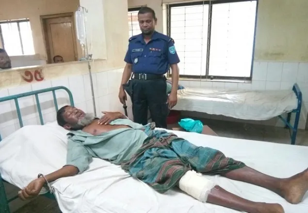 লালমনিরহাটে ইয়াবাসহ গুলিবিদ্ধ মাদক ব্যবসায়ী আটক
