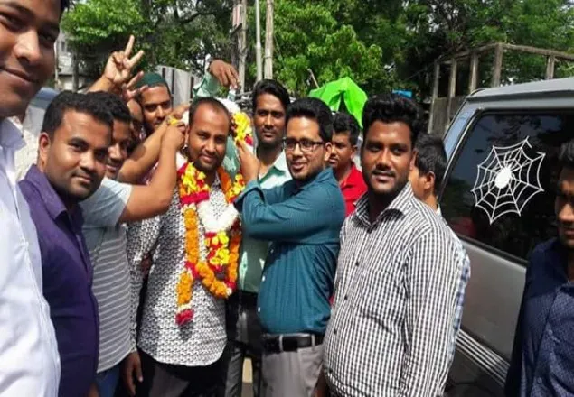 জামিনে মুক্তি পেলেন বাঙালি ছাত্র পরিষদের কেন্দ্রীয় সভাপতি