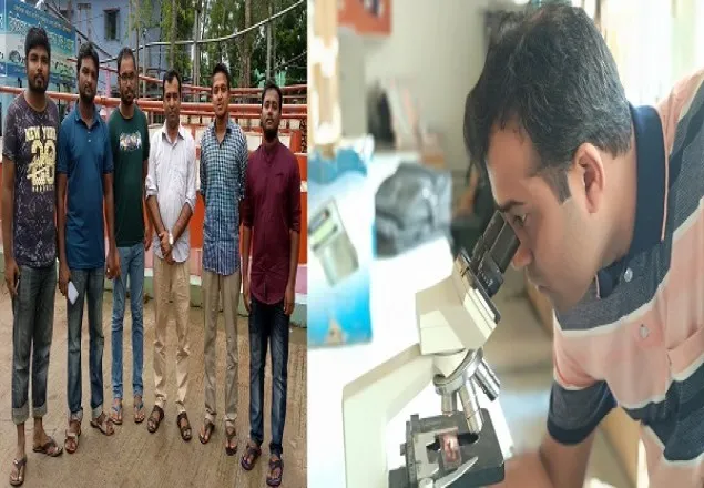 দেশীয় ছোট মাছের কৃত্রিম প্রজননে নোবিপ্রবি গবেষক দলের সাফল্য