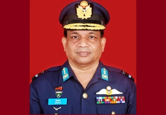 বিমান বাহিনী প্রধান হলেন মাসিহুজ্জামান