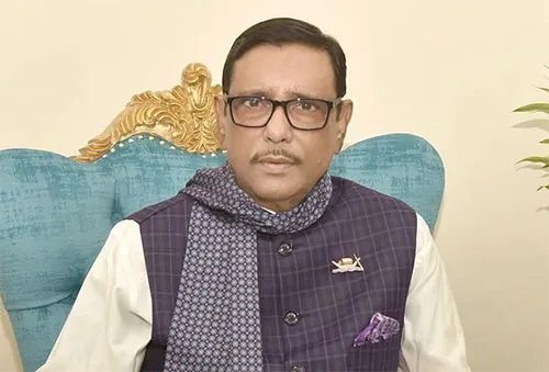 ভারত বিরোধিতা বিএনপি’র পুরনো অপকৌশল : ওবায়দুল কাদের