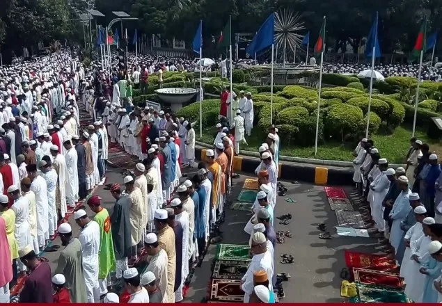 রাজধানীর ঈদ জামায়াতের সময়সূচি  