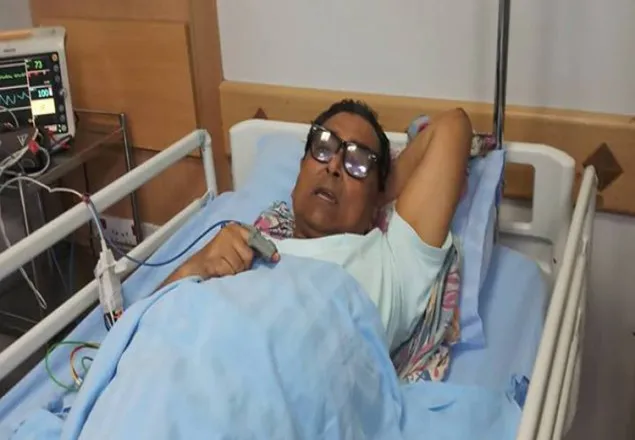 আহত হয়ে হাসপাতালে ভর্তি রাশেদ খান মেনন