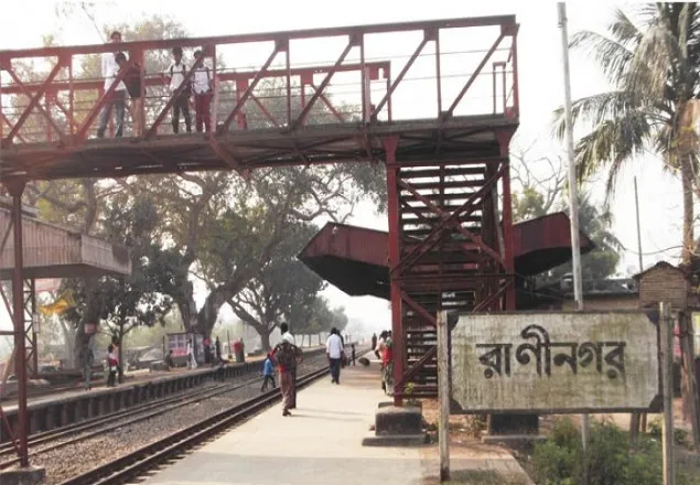 রাণীনগরে ওভার ব্রিজের ধাক্কায় রাজমিস্ত্রির মৃত্যু